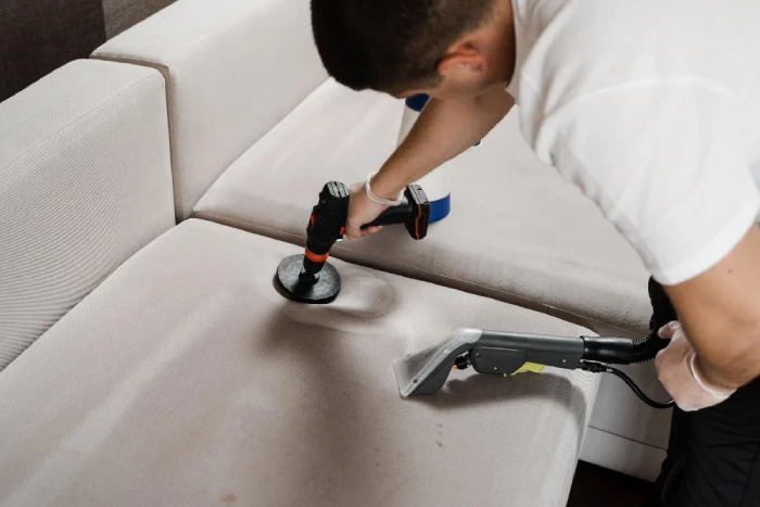 Safe leather sofa cleaning and conditioning
